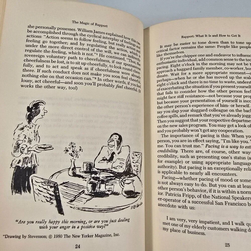 The Magic of Rapport How You Can Gain Personal Power in Any Situation 1981 HC